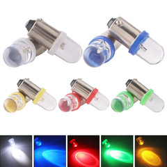 Ba 9sナンバープレートランプ凸ヘッド1smd自動車led計器ランプ自動車led電球丸ヘッドled