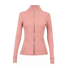Smoky gold DF stand collar jacket