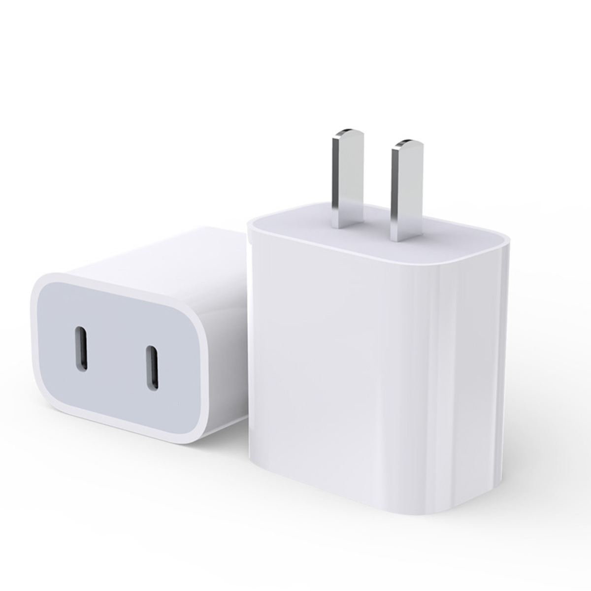 Cargador de 40w Compatible con Apple 17, Cabezal de Carga de Doble Puerto, Cable de Datos para Teléfono Móvil iPhone 15 con Certificación 3C, Cabezal de Carga Rápida