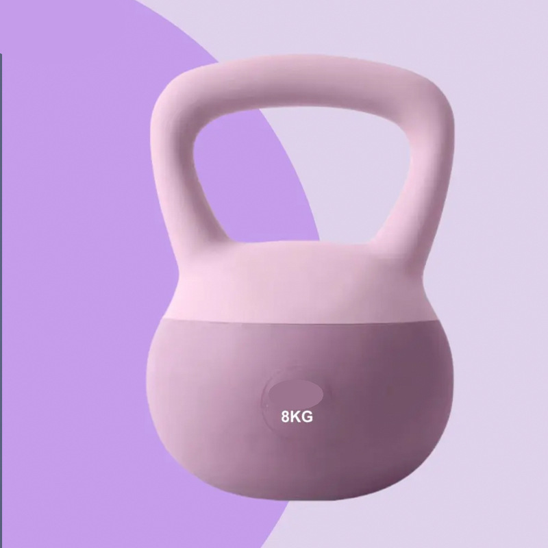 ケトルベル男性フィットネス家庭用器材ソフト10kgフィットネスボール提壺ダンベル|undefined