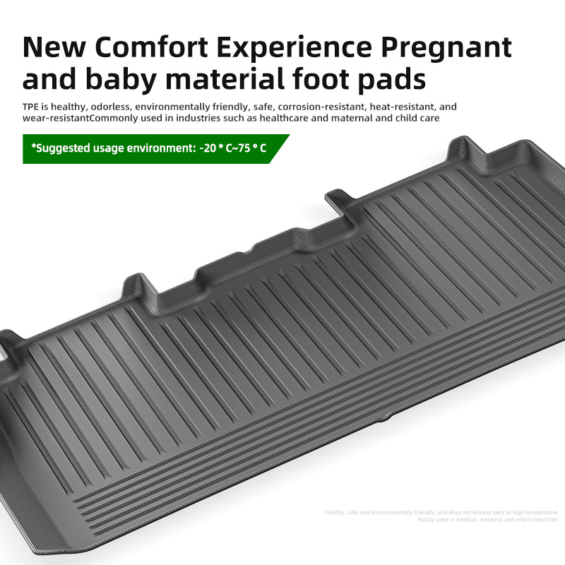 24 테슬라 사이버 트럭 사이버 자동차 매트 전체 TPE 매트 앞 트렁크 매트에 적합