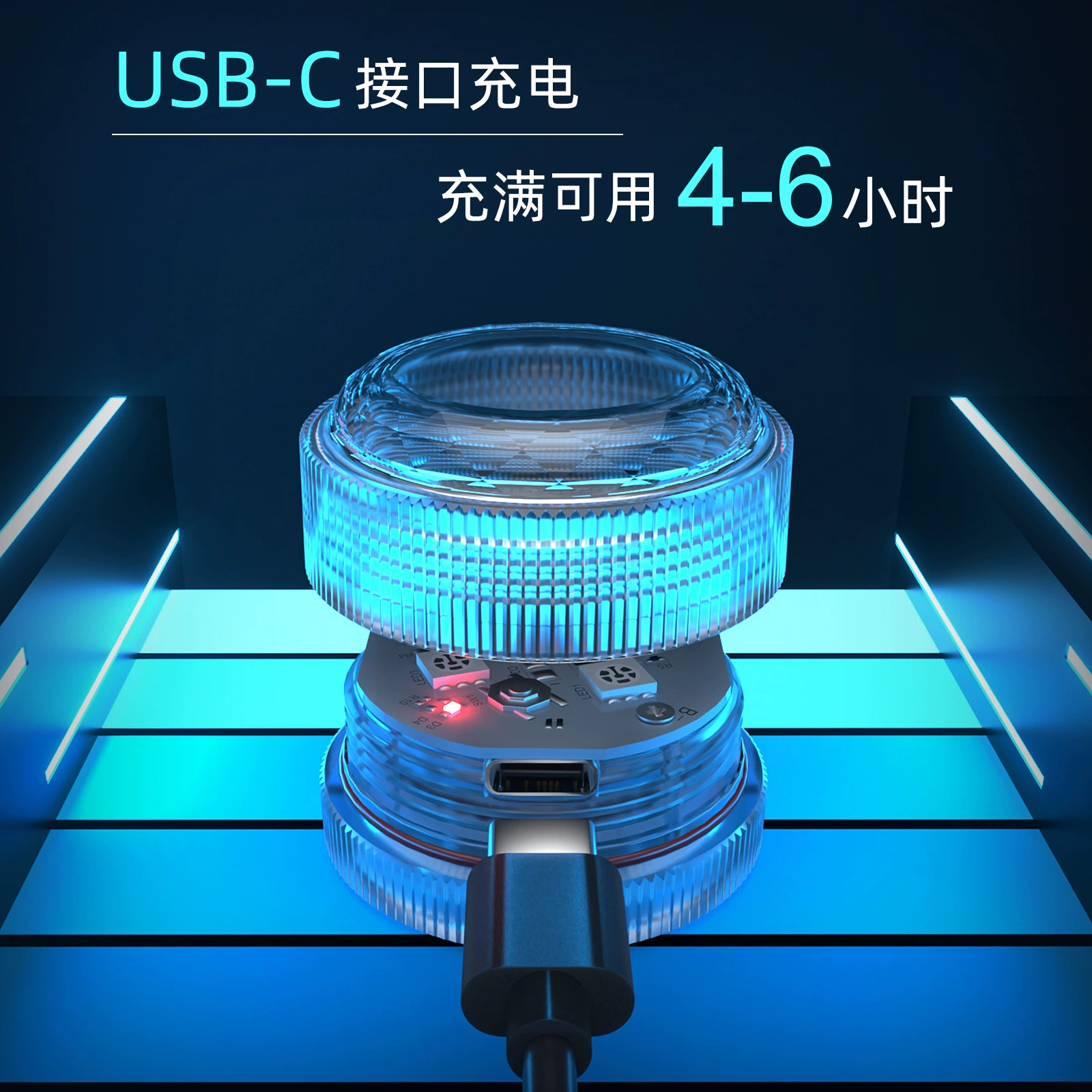 USB пульт дистанционного управления зарядкой водонепроницаемая ручка дайвинг свет RGB яркие цветные маленькие фонари хэллоуинская атмосфера