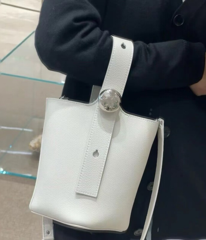 【高バージョン】Luojia バケットバッグ 2025 新型フォーチュンバケット 高品質本革 大容量 万能トートバッグ|undefined