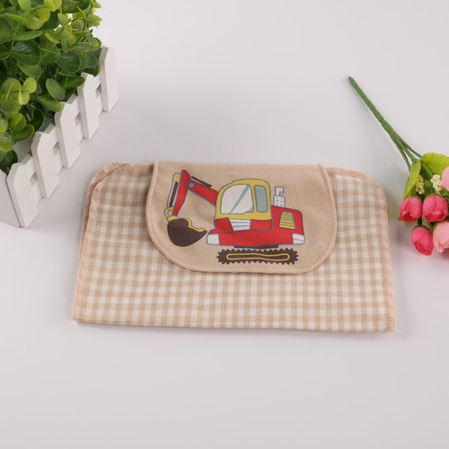 Baby back sweat towel summer children's pure cotton kindergarten girl baby thin gauze pad sling
