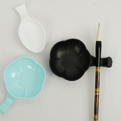 Plastic Water Tray for Stationery Four Treasures, Student Type Multifunctional Plum Blossom and Butterfly Calligraphy Set with Pen Stand, Factory Direct Wholesale