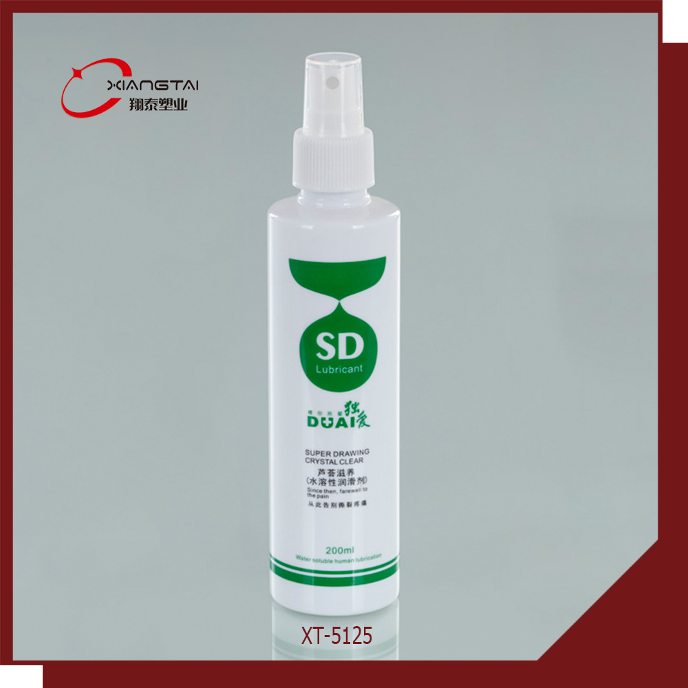 200ml PET 圆肩平肩透明白色塑料瓶日用化妆品瓶爽肤水瓶喷雾瓶