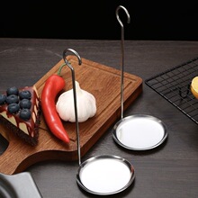 不锈钢油炸锅巴粑粑模具家用大号不粘模子炸虾饼勺海蛎土豆煎饼器