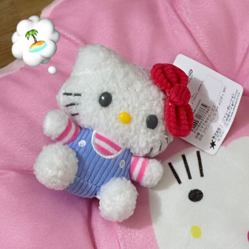 かわいいアニメハワイ水泳圏Kittyぬいぐるみストラップkt猫かばん掛けキーホルダープレゼント|undefined