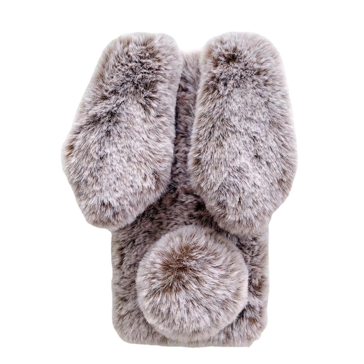 Adecuado para Samsung A55 A26 5G A15 felpa conejo A56 felpa comercio exterior hecho a mano funda protectora para teléfono móvil