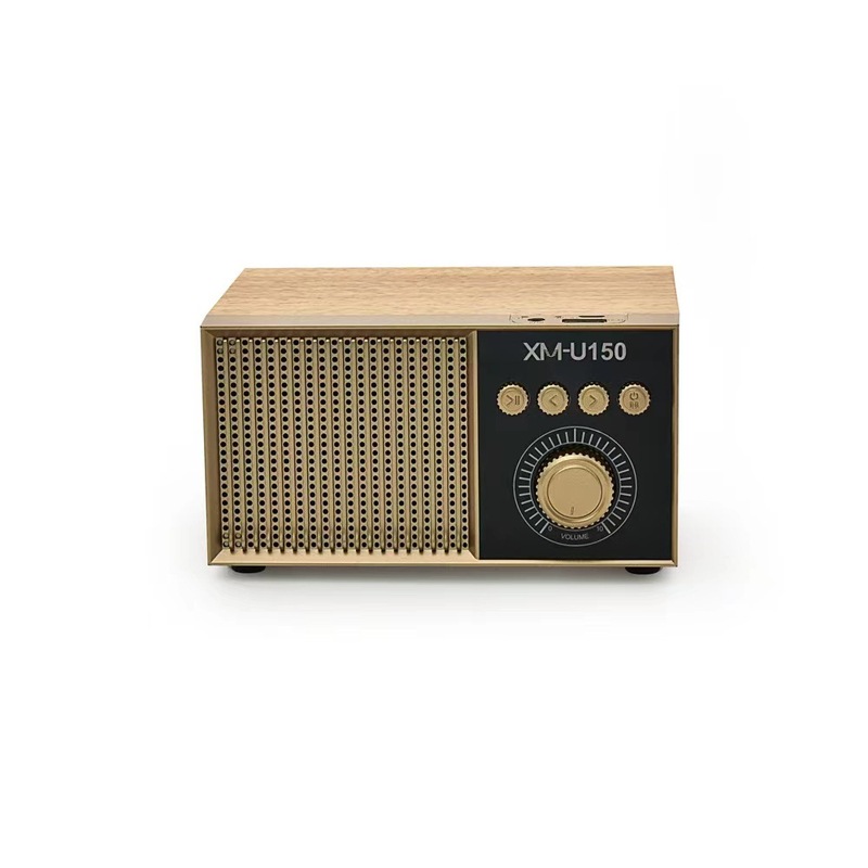 新しい XM-U150 Bluetooth スピーカースタンドサブウーファーレトロポータブルコンピュータワイヤレスカード FM 小型スピーカー|undefined