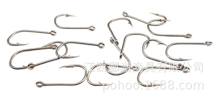 500 grandes 10 rejilla en caja 3-12 tubo Fu isini con anillo carpa gancho acero de alto carbono púas