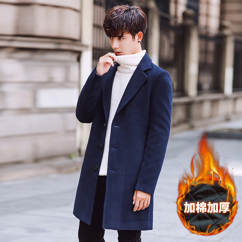 Темно-синий плюс хлопок