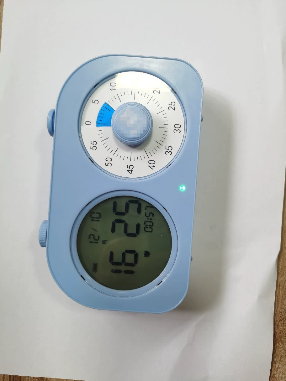 Двойной экран студент обучения таймер из нержавеющей стали обратный отсчет электронный будильник менеджер