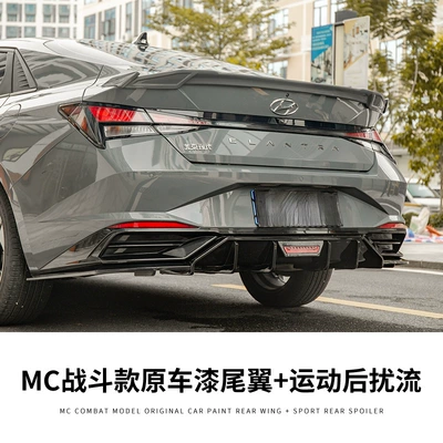 Fixed wind wing: Elantra Tail Modification Mc
