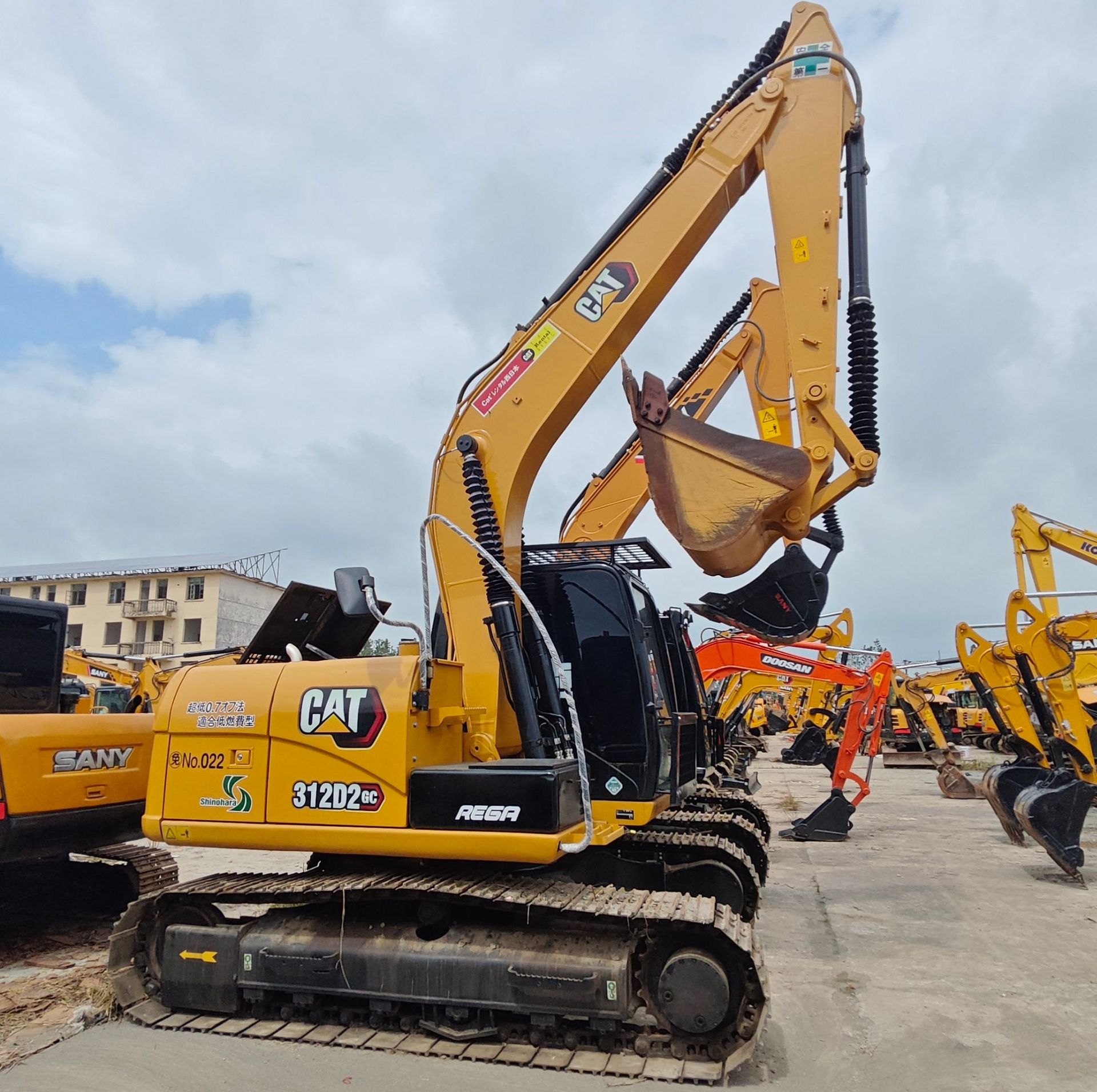 Suministro directo del noventa por ciento de nuevas excavadoras CAT307 308 312 315 320 excavadoras CAT de segunda mano