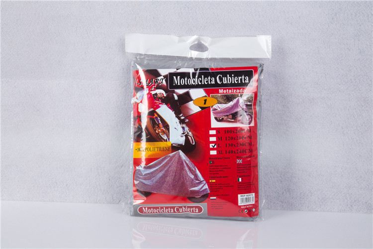 Carefully Selected Motorcycle Clothing, Electric Scooter and Bicycle Covers, 4 Sizes, Silver Peva, Rainproof, Sunproof, Snowproof, and Windproof Motorcycle Accessories