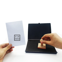 定制多色印章印台塑料指纹方形水性印台专业快干财务办公印泥批发