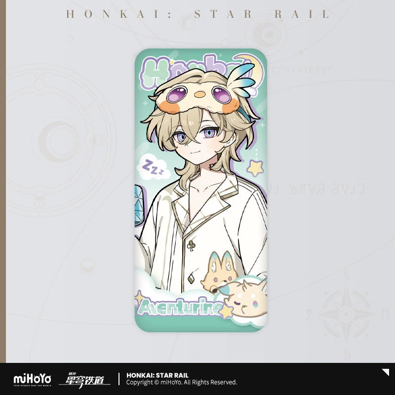 Коллекционный значок (Honkai: Star Rail) — персонаж, цветной картон на подложке, одиночный