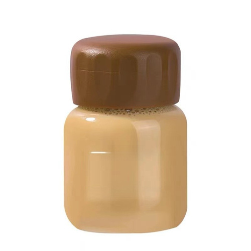 Fat Cup High Borosilicate Glass Water Cup Wholesale Sealed Divided Soy Milk Oatmeal Cup Portable Milk Cup