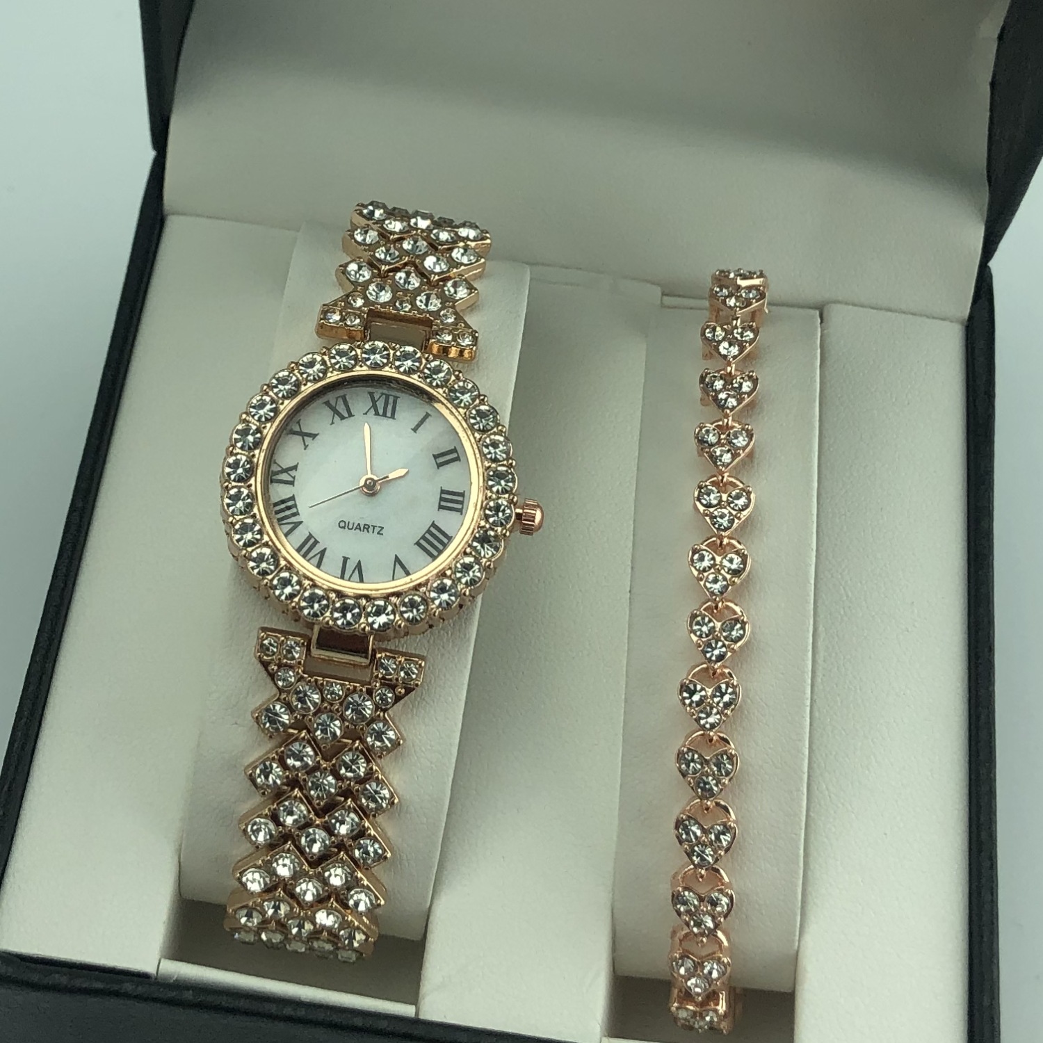 333g Weight Plexiglass Mirror Material Shiny Solid Color Single Folding Buckle Quartz Women's Watches