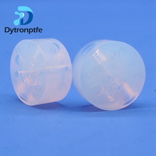 Dechuang FEP fluoroplastic parts polymer material processing parts FEP engineering plastic products chemical accessories