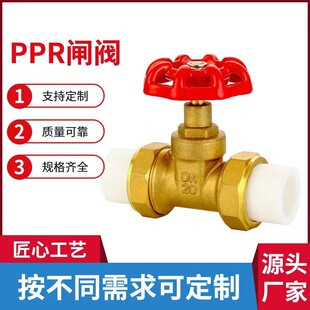 PPR闸阀 双活接热熔闸阀 PPR铜体铜芯闸阀 铜质闸阀 pert闸阀。-阿里巴巴