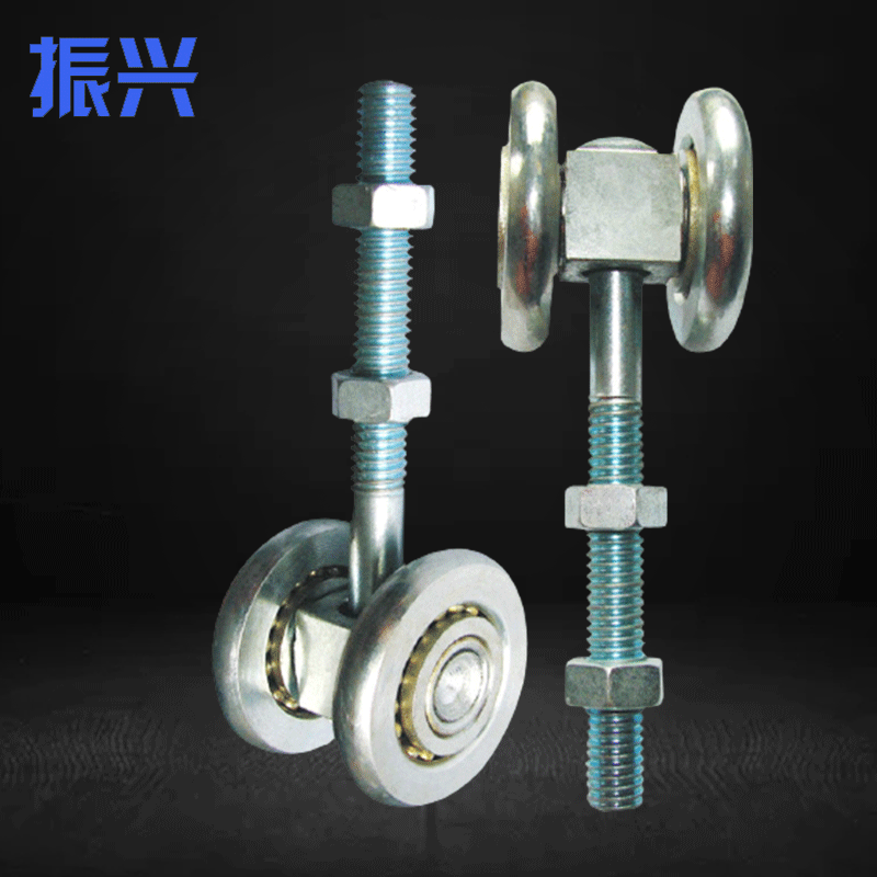 H3平移门上滑轮 金属工业门移动门滑轮 载荷450KG