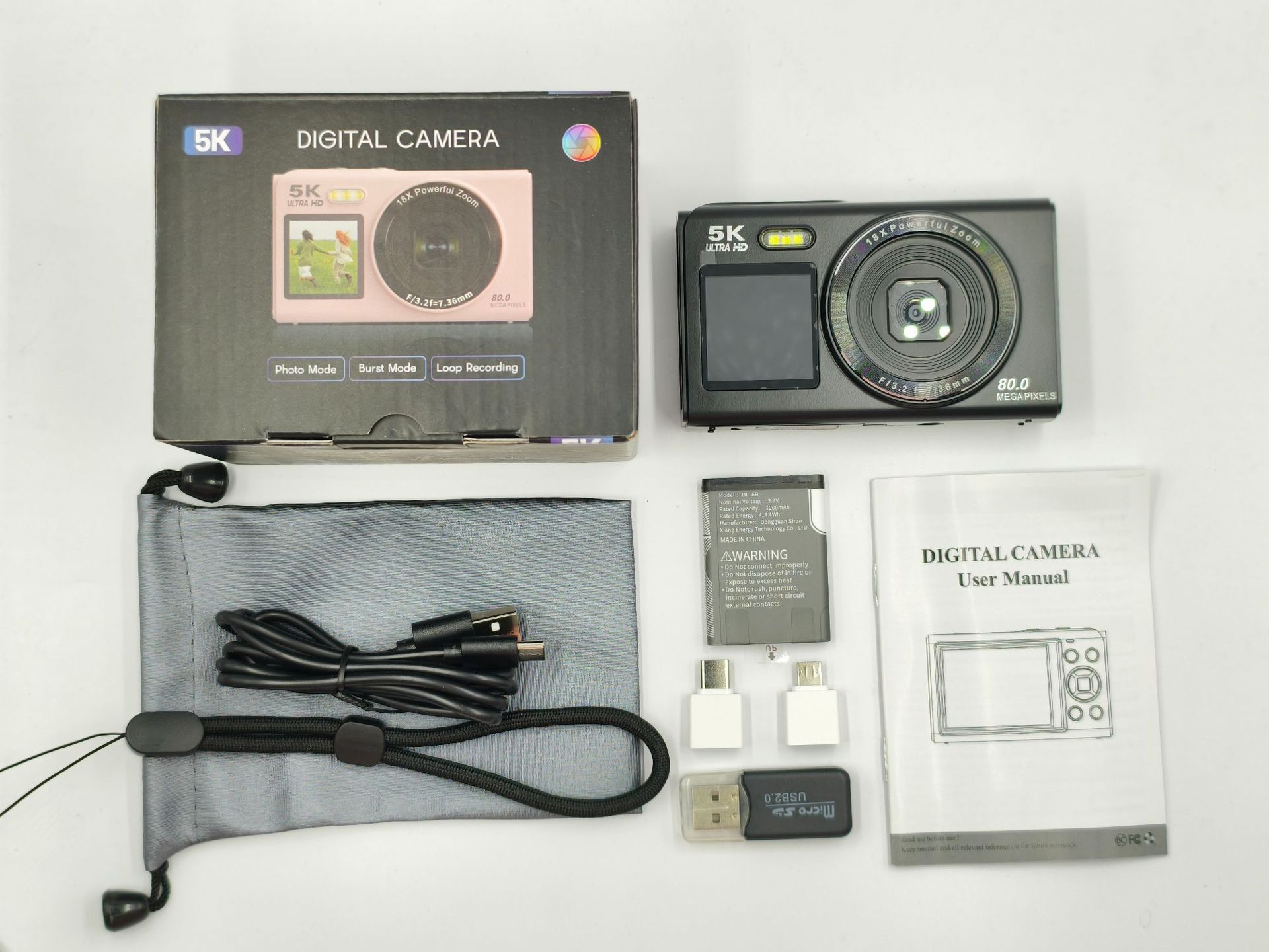 S96 black standard + otg card reader