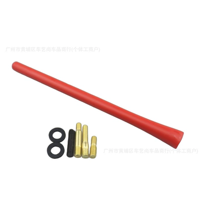 Accessories Car Antenna Radio: vehicle antenna - glue-stick-red