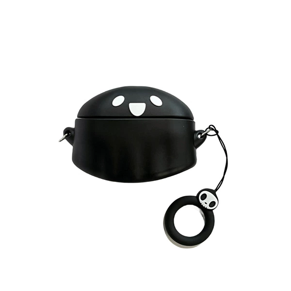 Silicone soft shell-black ghost