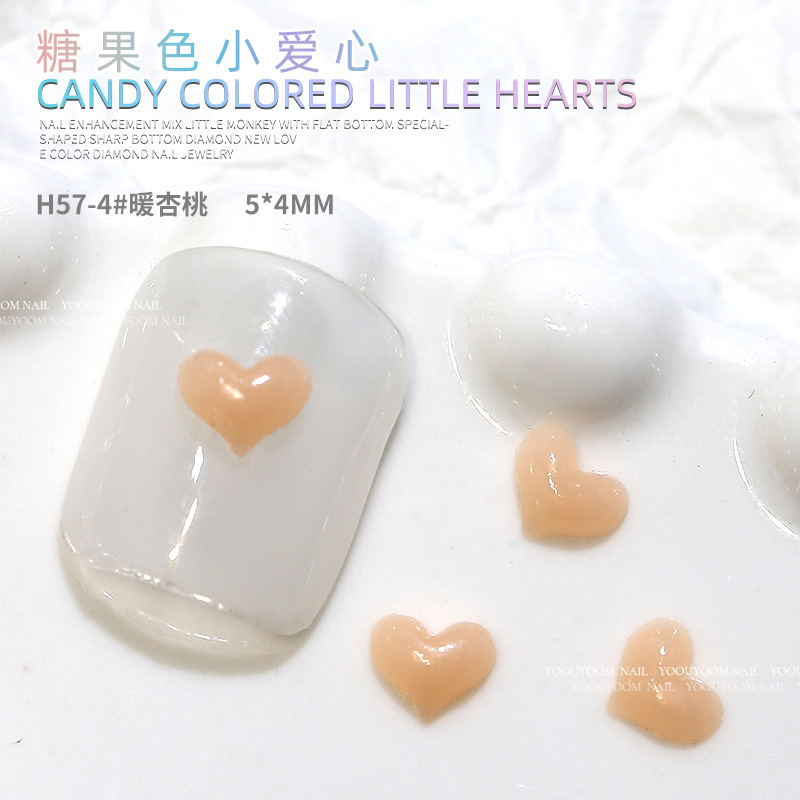 H57-4 # 따뜻한 살구색 복숭아 1