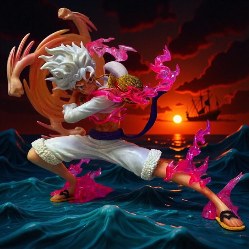 Nico Robin Luffy Figure One Piece Anime Merchandise Desktop Decoration Model 2D Animation