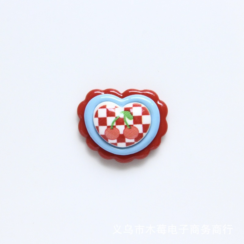 卡通红蓝树脂饰品批发儿童发饰diy贴片材料小女孩kt猫蝴蝶结花朵|undefined