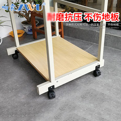 Children's bed baby bed casters 2-inch platform wheel with brake swivel casters furniture silent moving casters wholesale