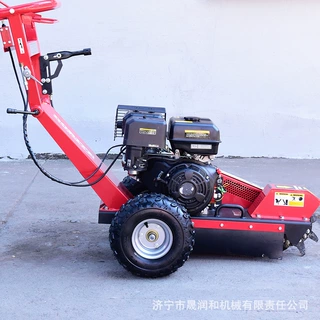 汽油手推式小型树根破碎机 伐木残留树桩破树根神器