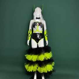 演出服夜店DJ酒吧女歌手舞台表演GOGO舞队主题秀Costume
