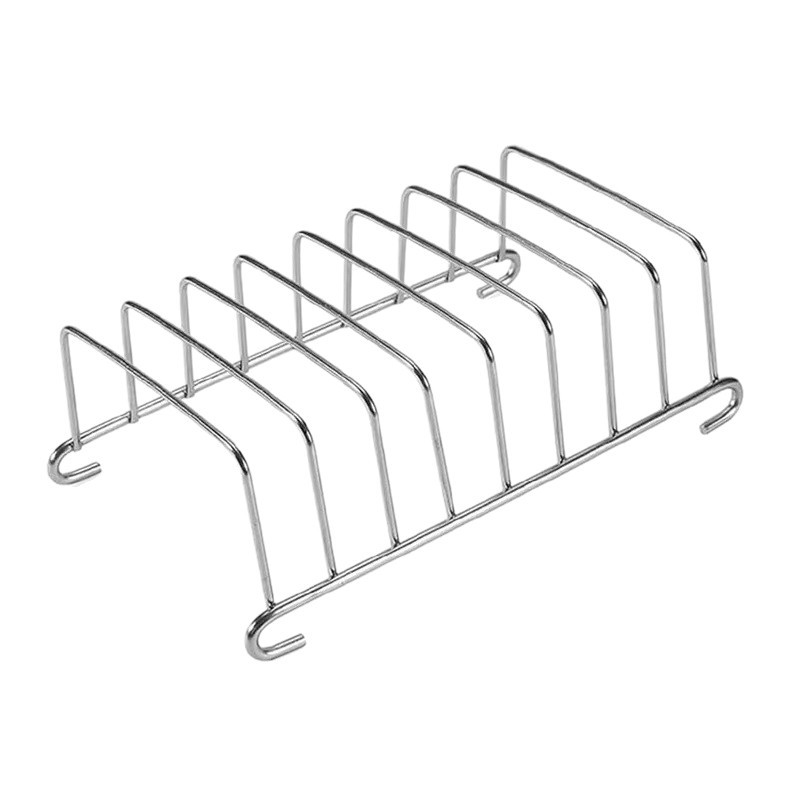 Estantería de pan de tostado de acero inoxidable transfronterizo, barbacoa de pan de freidora eléctrica de cocina doméstica, barbacoa cuadrada