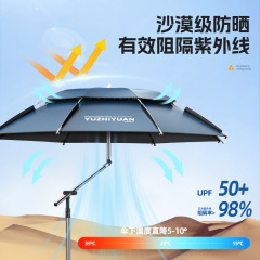魚の源2025新型三折り畳み釣り傘屋外傘キャンプ日除け傘クロスボーダー卸売り代理