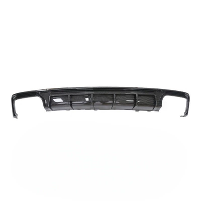 Suitable for 19-25 Audi A6L Big Surrounded - s6-blade-carbon-pattern-rear-lip