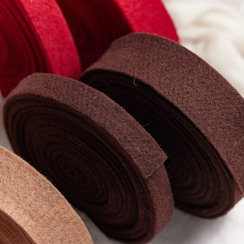 Coreano engrosado cinta de lana de Navidad hecha a mano DIY accesorios de arco material paquete de decoración de Navidad