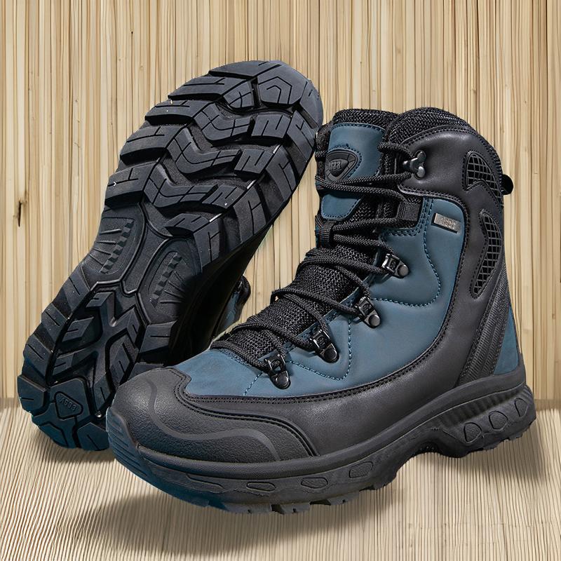 Nuevas botas tácticas de banda media, zapatos de senderismo de montaña al aire libre para hombres, botas de combate, zapatos de senderismo al aire libre de suela gruesa, zapatos casuales de moda