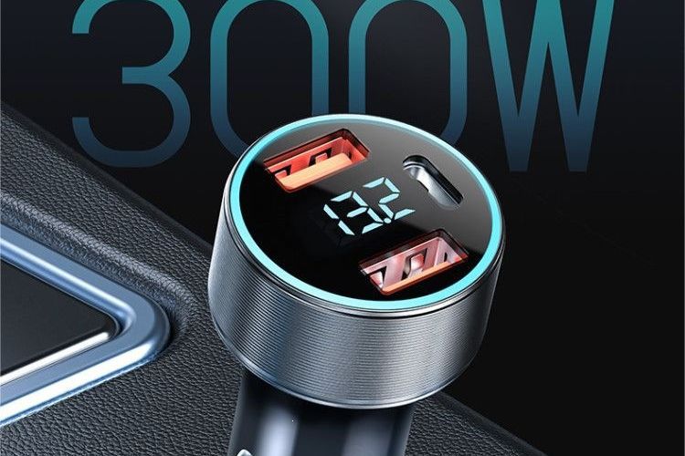 Fast Charge 2026 Model Quick Charge Adapter for Apple Cigarette Lighter Super Car Charger for Huawei Phones Super 3-in-1