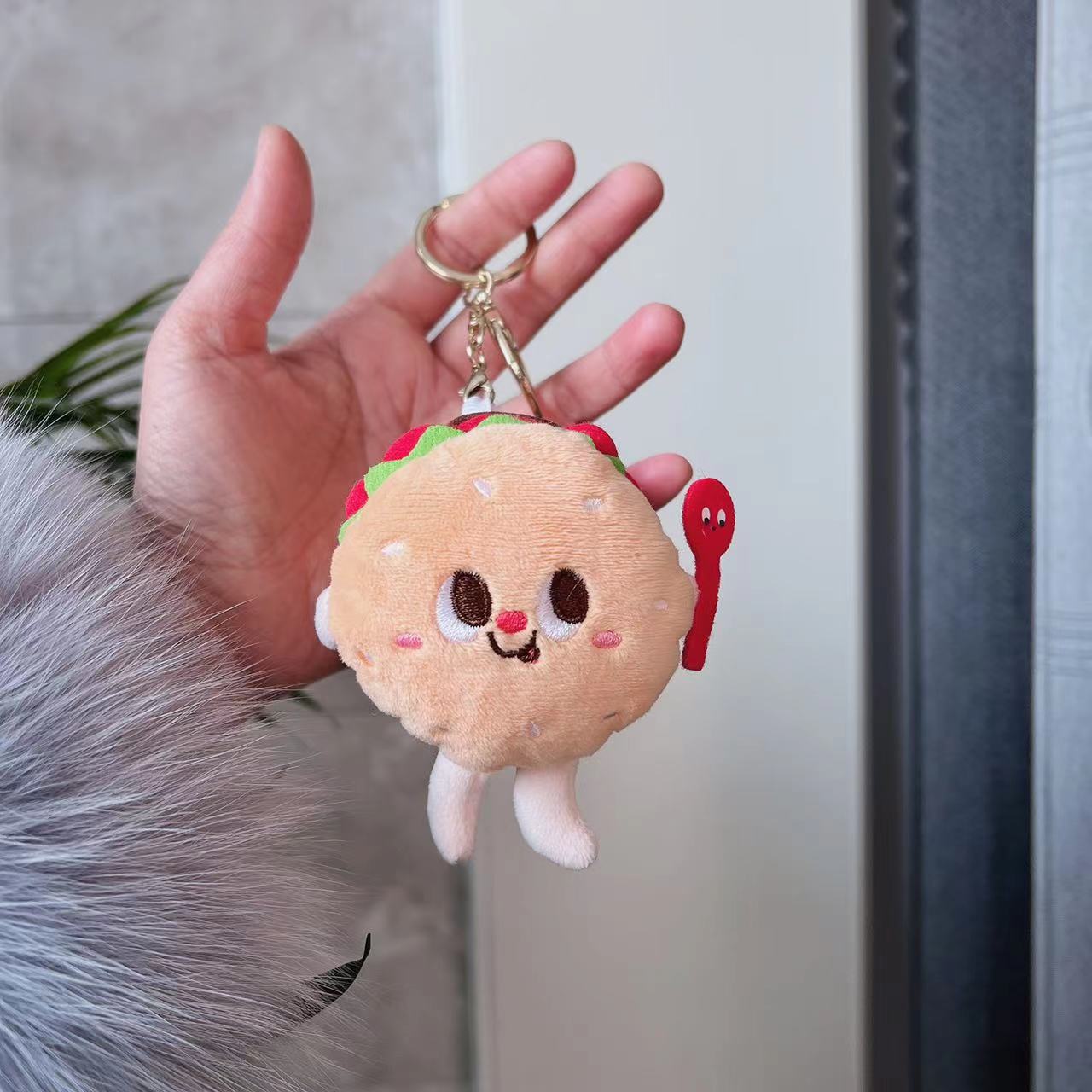 Hamburguesa + hebilla de oro