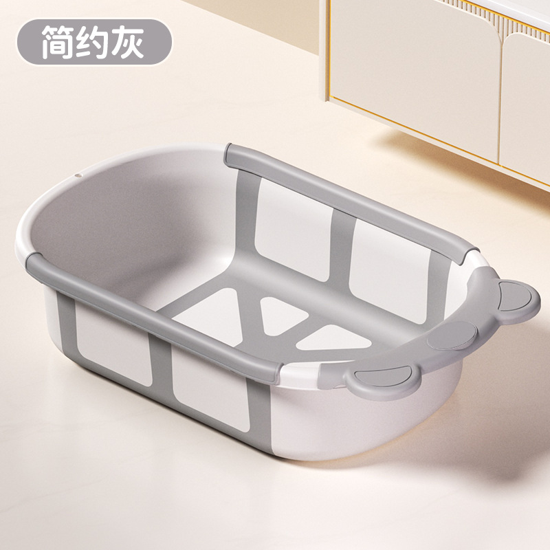 Pequeña bañera plegable para bebés bañera sensible al calor para bebés bañera mágica para bebés bañera para bebés bañera para bebés artículos neonatales