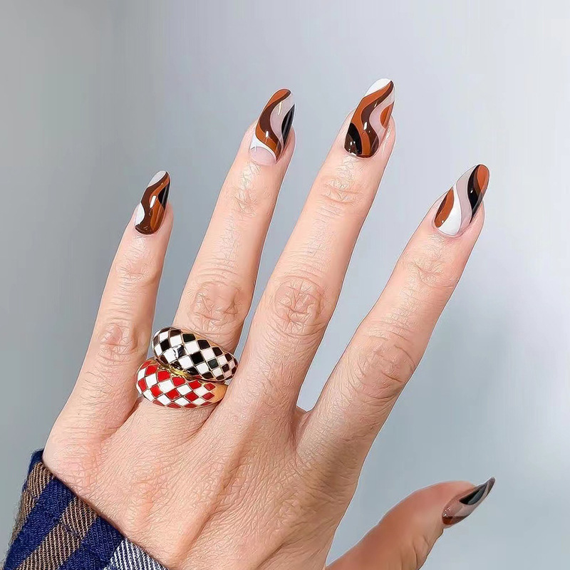 Wearing Armor Finished French Nail Art Lines Nail Art Underwind Nail Art Patch Wearable Nail Patch nails Wearing Armor Finished French Nail Art Lines Nail Art Underwind Nail Art Patch Wearable Nail Patch nails