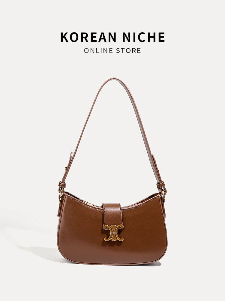 Underarm bag, capacious one-shoulder bag, shoulder bag, high-end