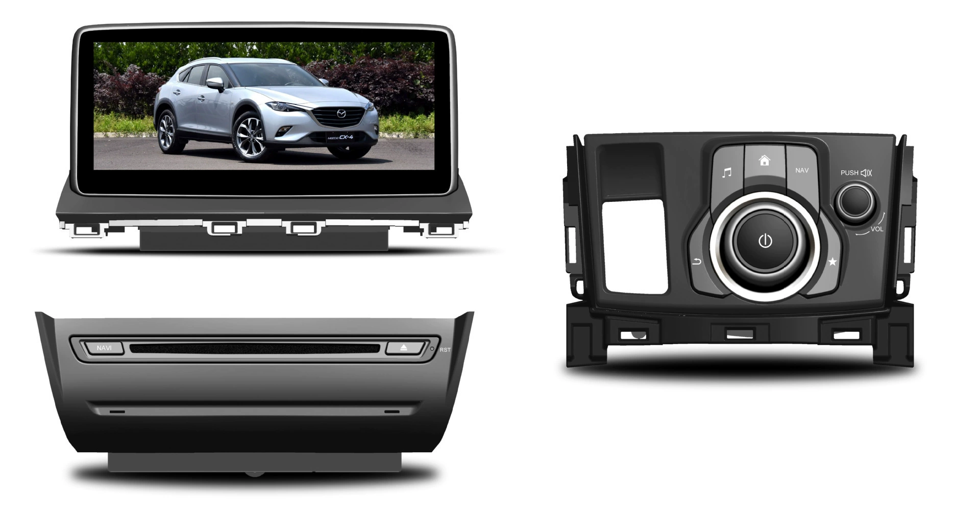 10.25inch горизонтальный экран CX-4 автомобильный смарт 4G Android умная навигация с голосовым управлением GPS «все в одном» HD