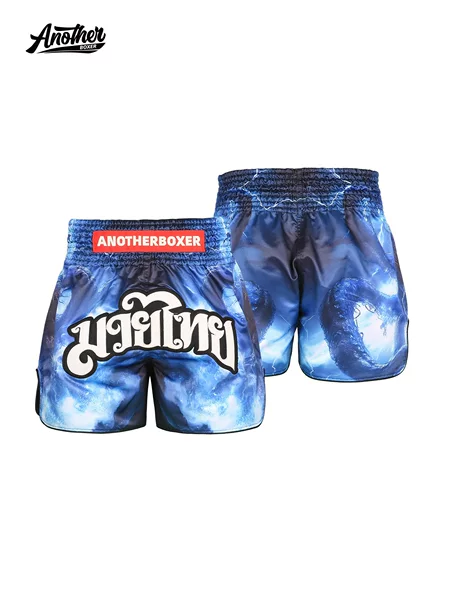 ANOTHERBOXER new sea monster boxing shorts, sports and kickboxing training gear, Muay Thai shorts, UFC pants, MMA