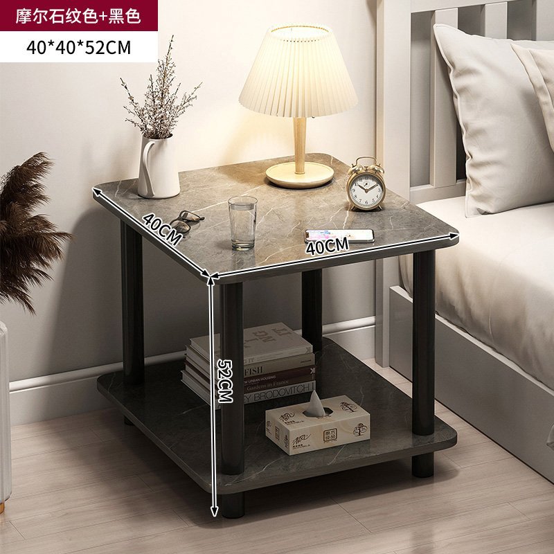 [원목다리-더블레이어] 무어컬러 40*40*53cm