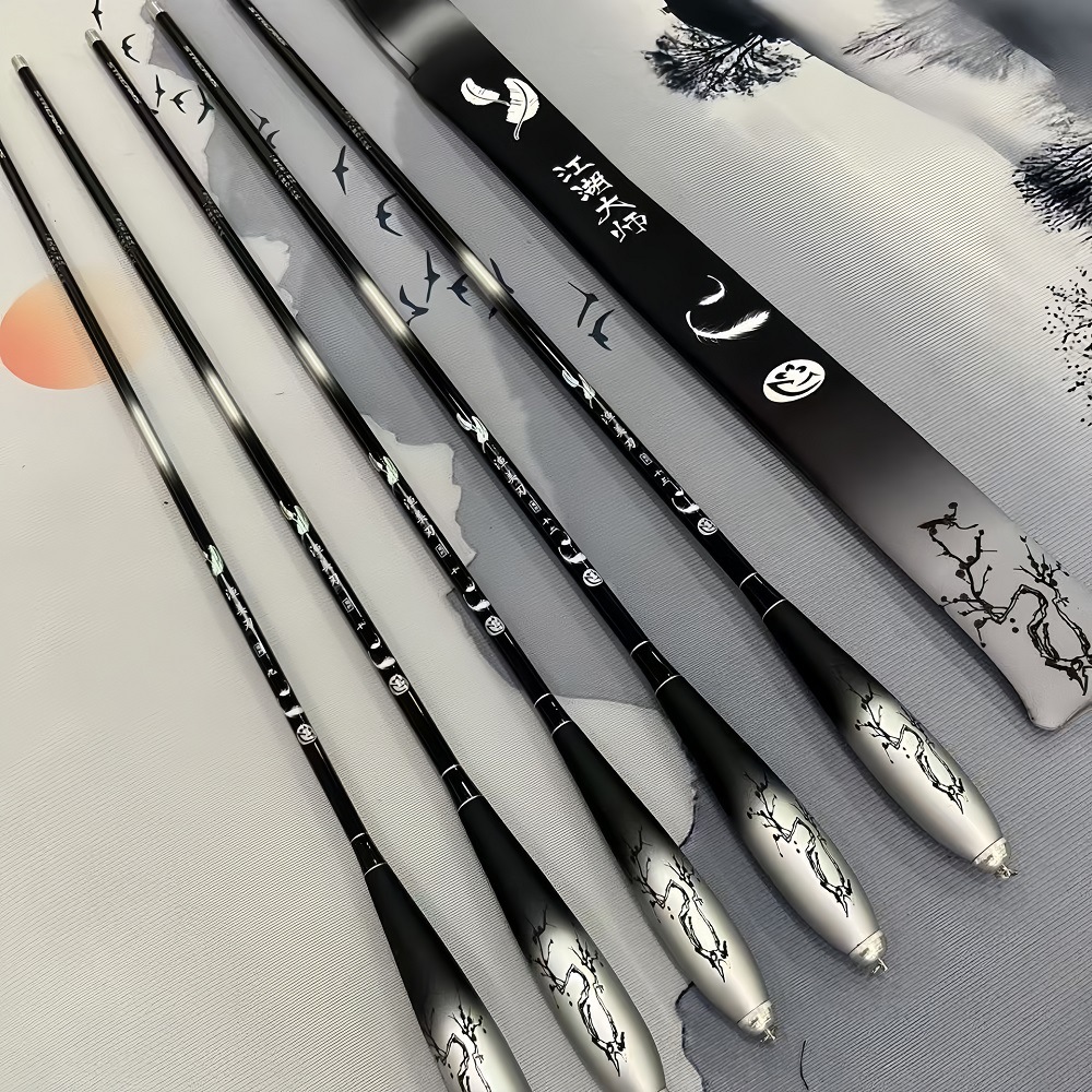 New Model Stream Fishing Rod, Ultra-Short Fishing Rod, Ultra-Light, Ultra-Hard, Ultra-Thin, 28-Tune, 19-Tune, Carp Fishing Rod, Portable Small Hand Rod